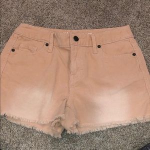 Mossimo Light Pink Jean Shorts